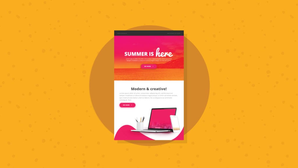 MailNinja Summer Email Template